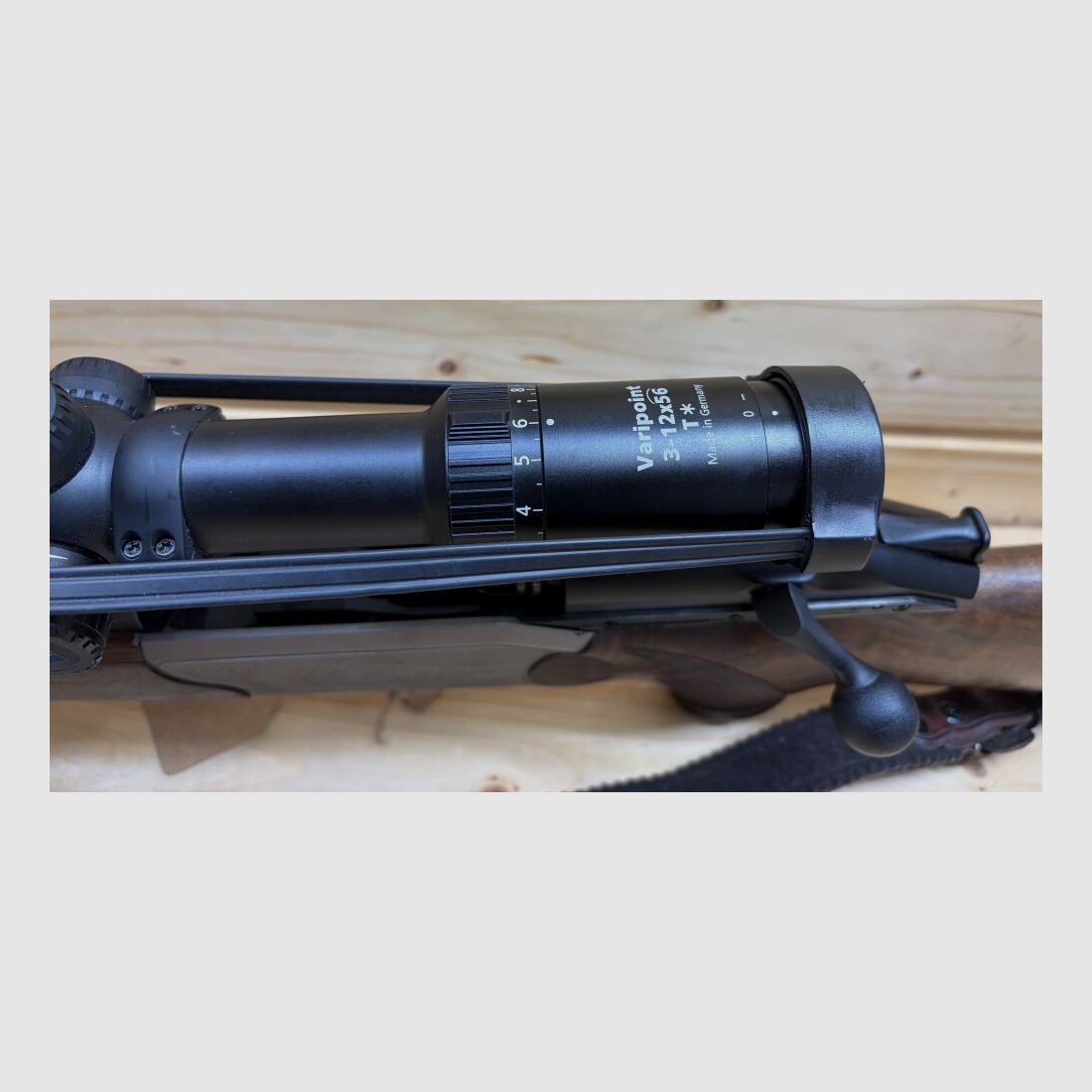 Blaser R93 .30-06Spring ripetitore a trazione diretta con leva manuale (SINISTRA) + Zeiss .30-06Spring