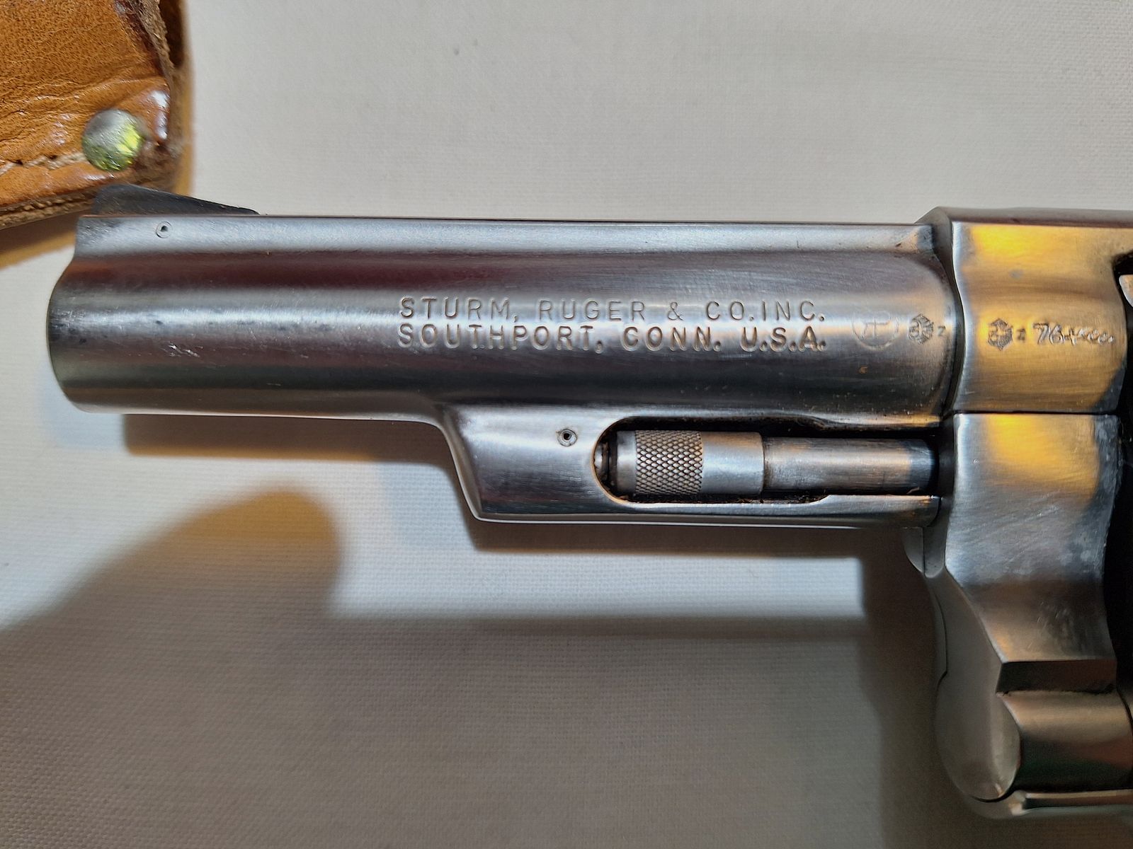 Ruger Revolver stainless steel