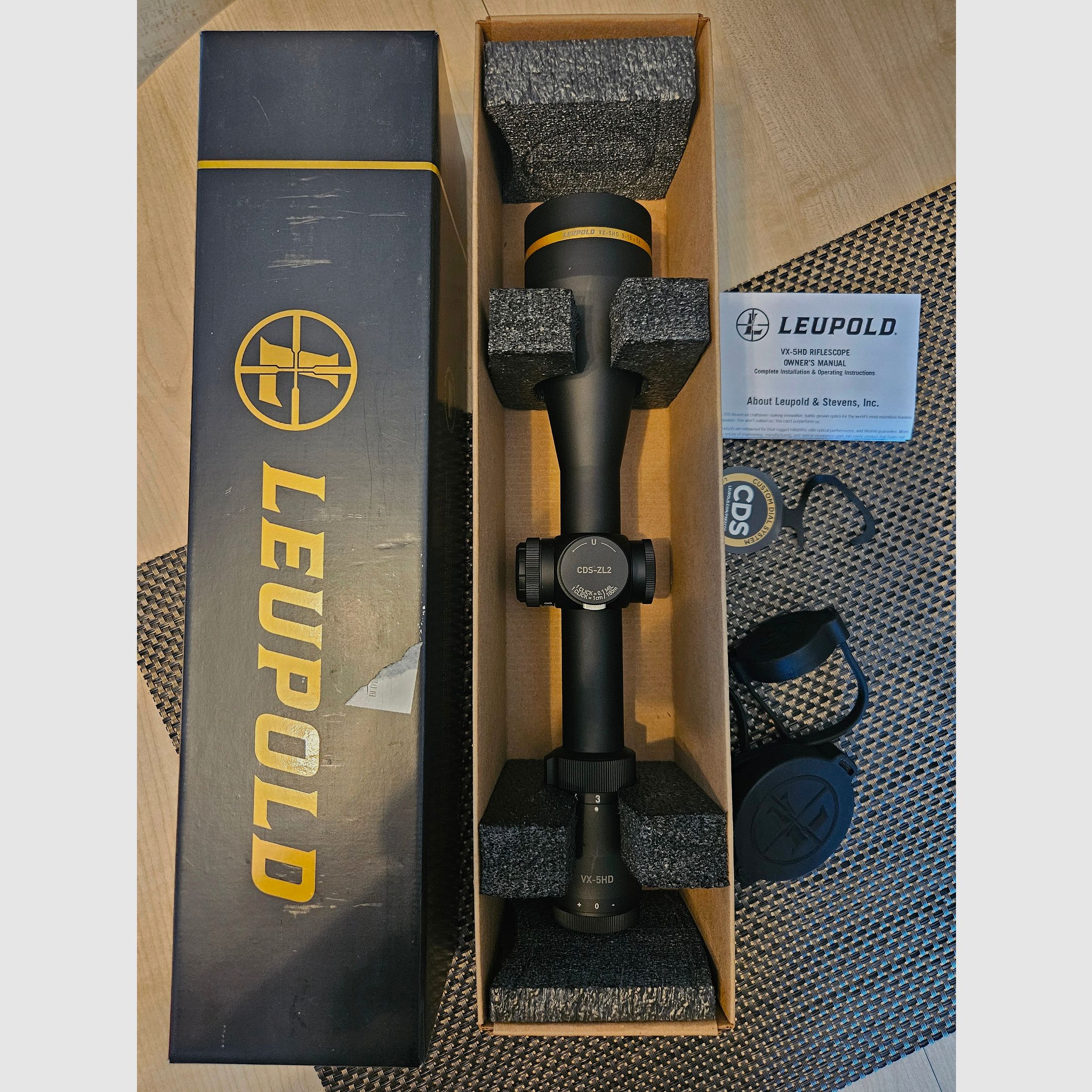 Leupold telescopio di puntamento VX-5HD 3-15x56