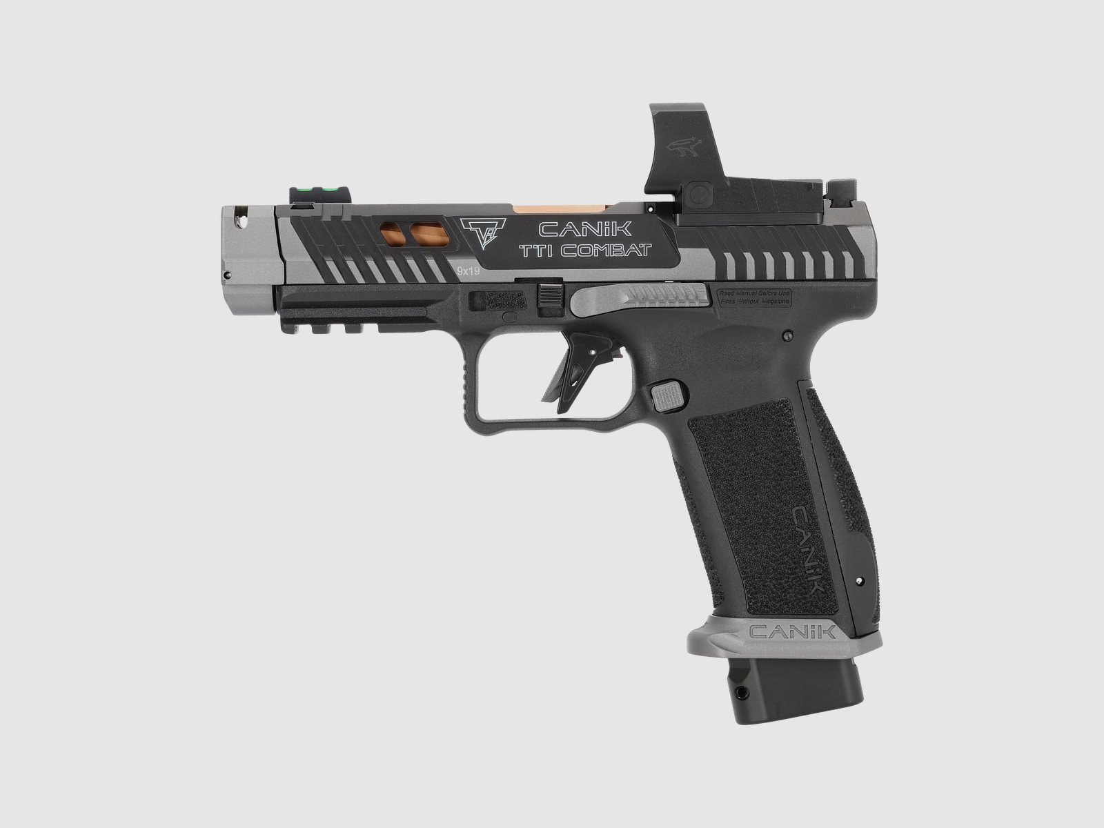 Canik TTI Combat Smoke 9mm Luger Pistola, immagine 2 di 10