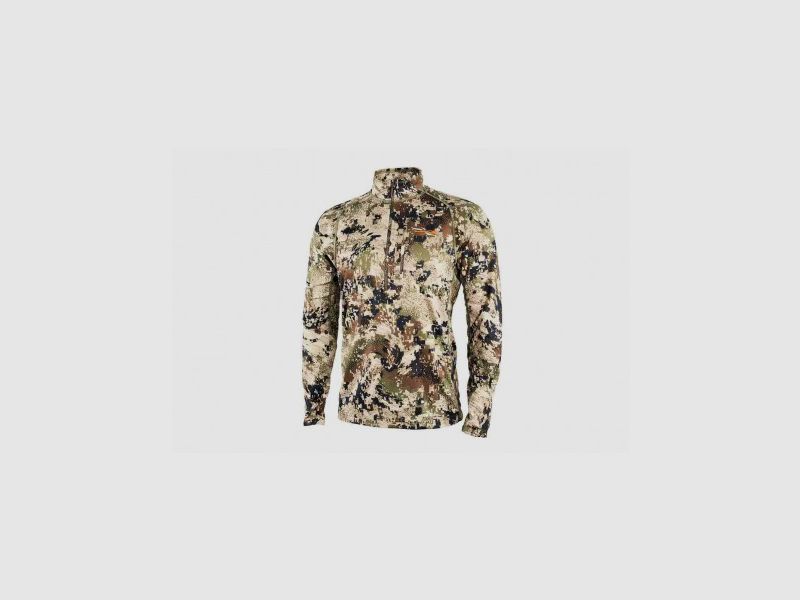 Sitka Thermo Core Midweight T-Shirt mit Reißverschluss, Bild 1 von 2