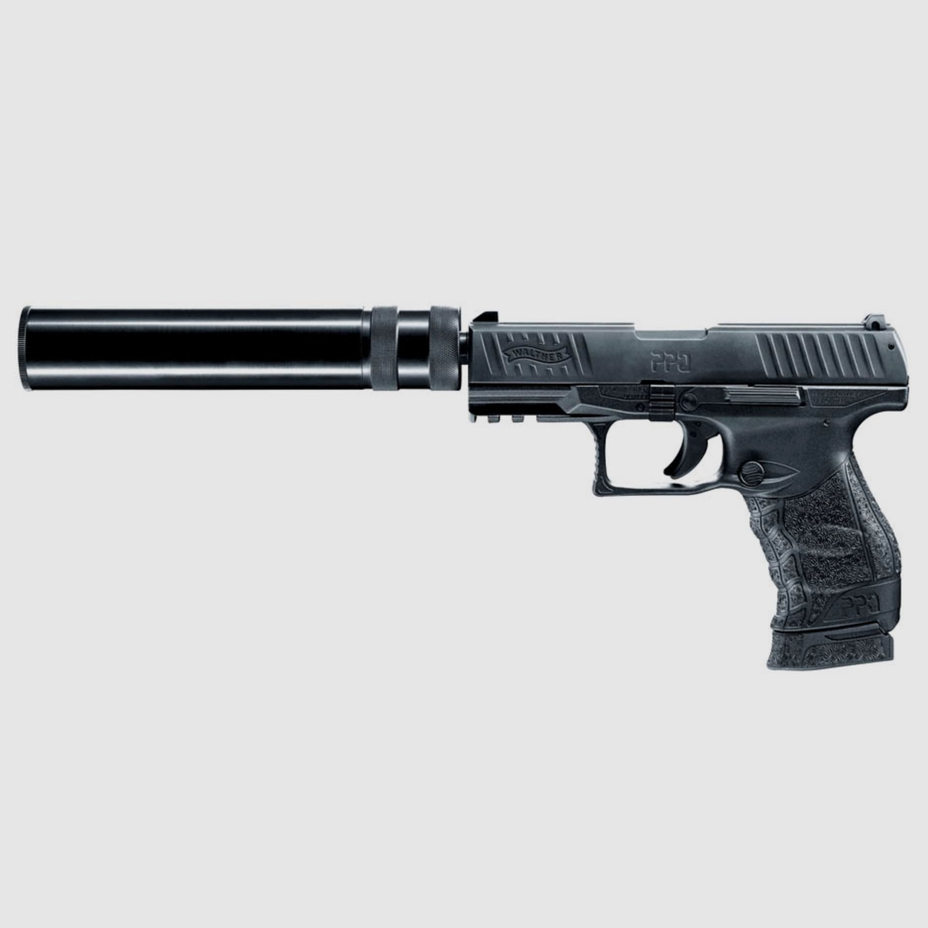 Umarex 310.02.05 Walther PPQ M2 Navy Kit 9 mm P.A.K with silencer Pyro