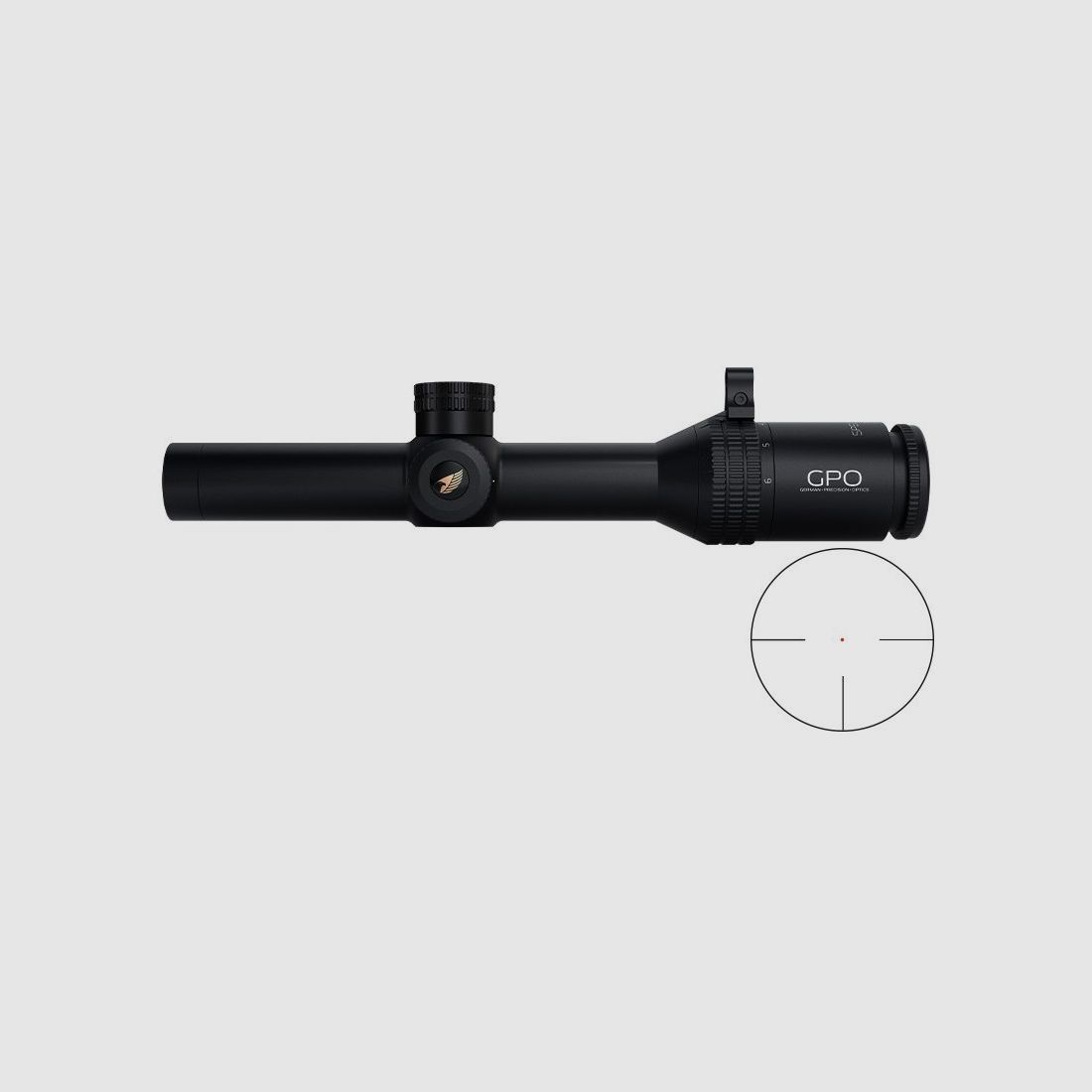 Zielfernrohr GPO Spectra 6X 1-6×24 – GPO, Bild 1 von 3