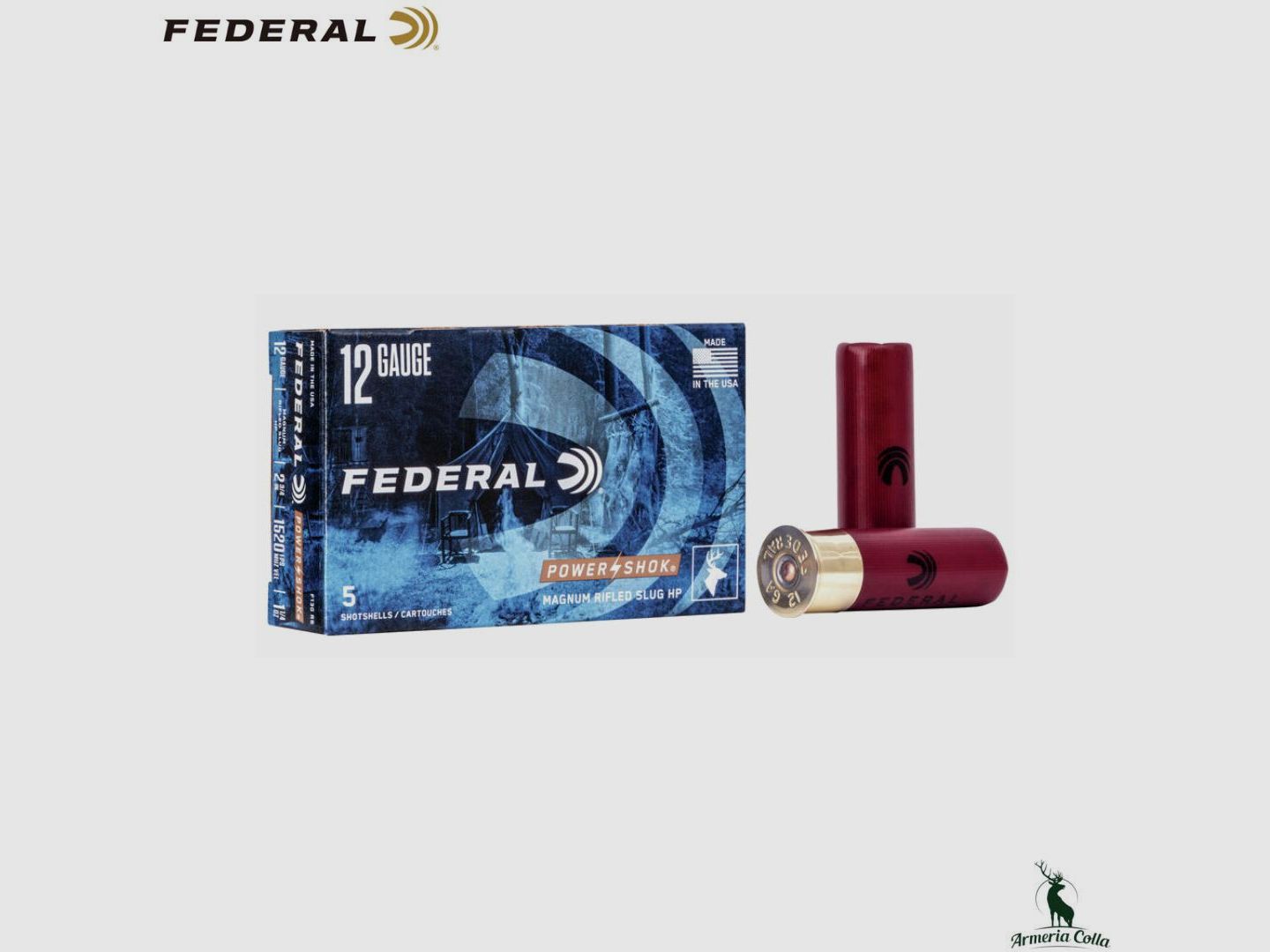 Federal Munition Geschoss Kal. 12 Semi-Magnum