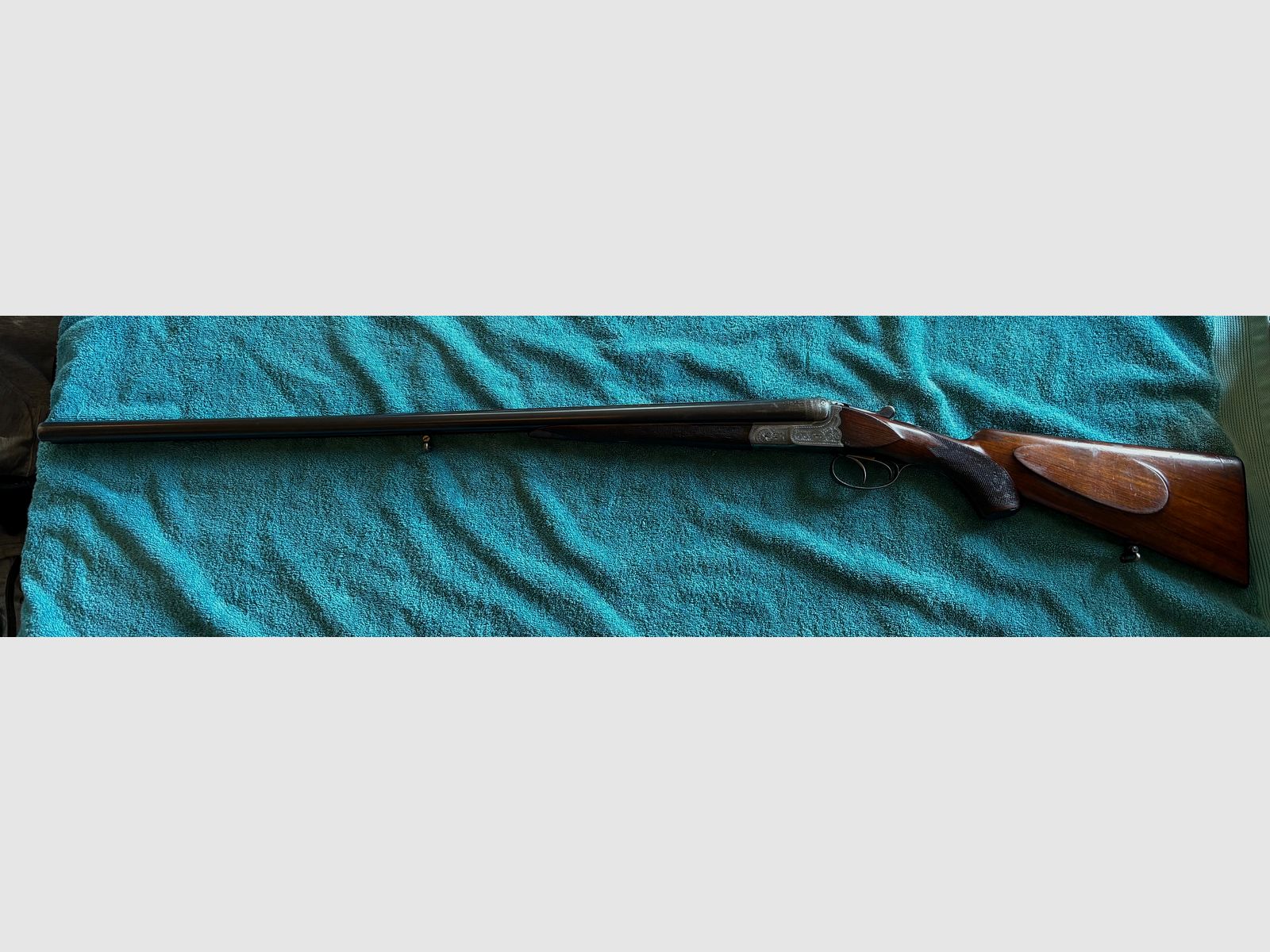Alte Suhler Doppelflinte – Sempert & Krieghoff, Kaliber 16 ca. 100 Jahre alt