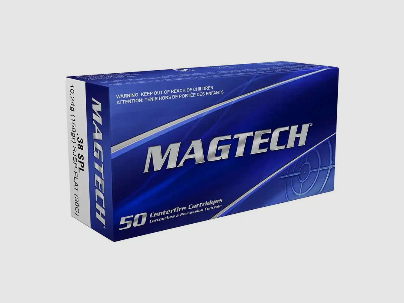 Magtech .38 Special SJSP 10,2g / 158grs.