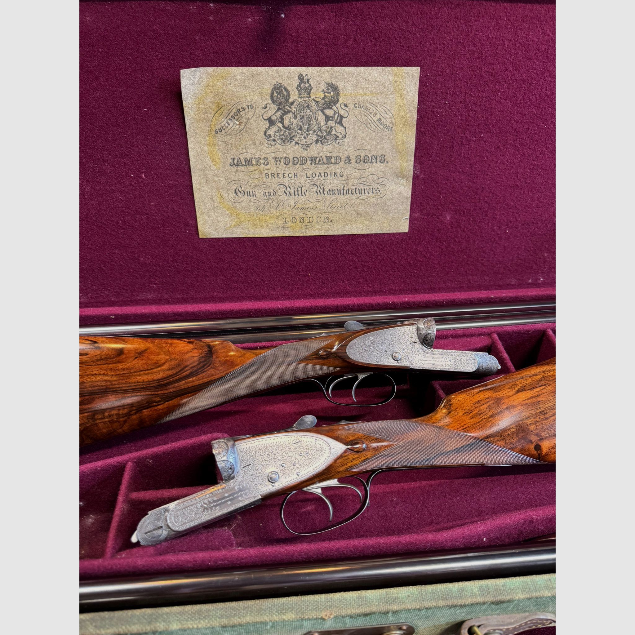 Paire de Doppietta JAMES WOODWARD & SONS LONDRES (Copie), image 1 sur 7