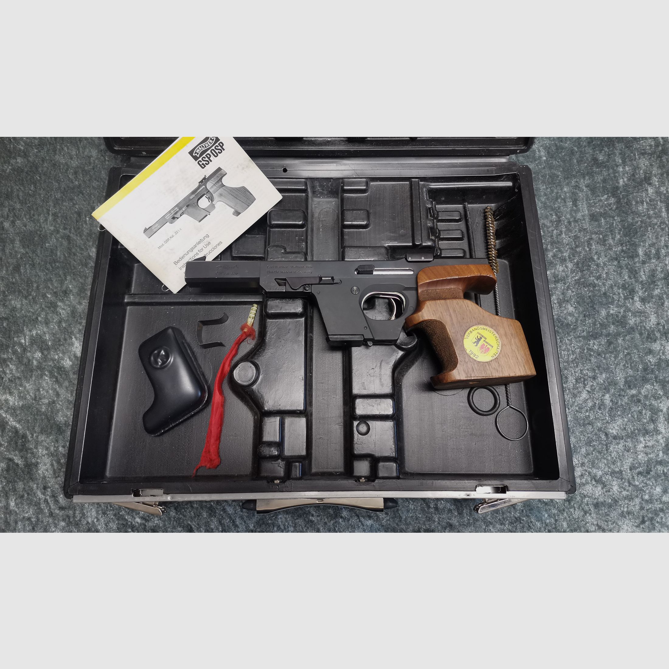 Walther GSP Sportpistole Formgriff für kleine Hände .22lfb Matchpistole