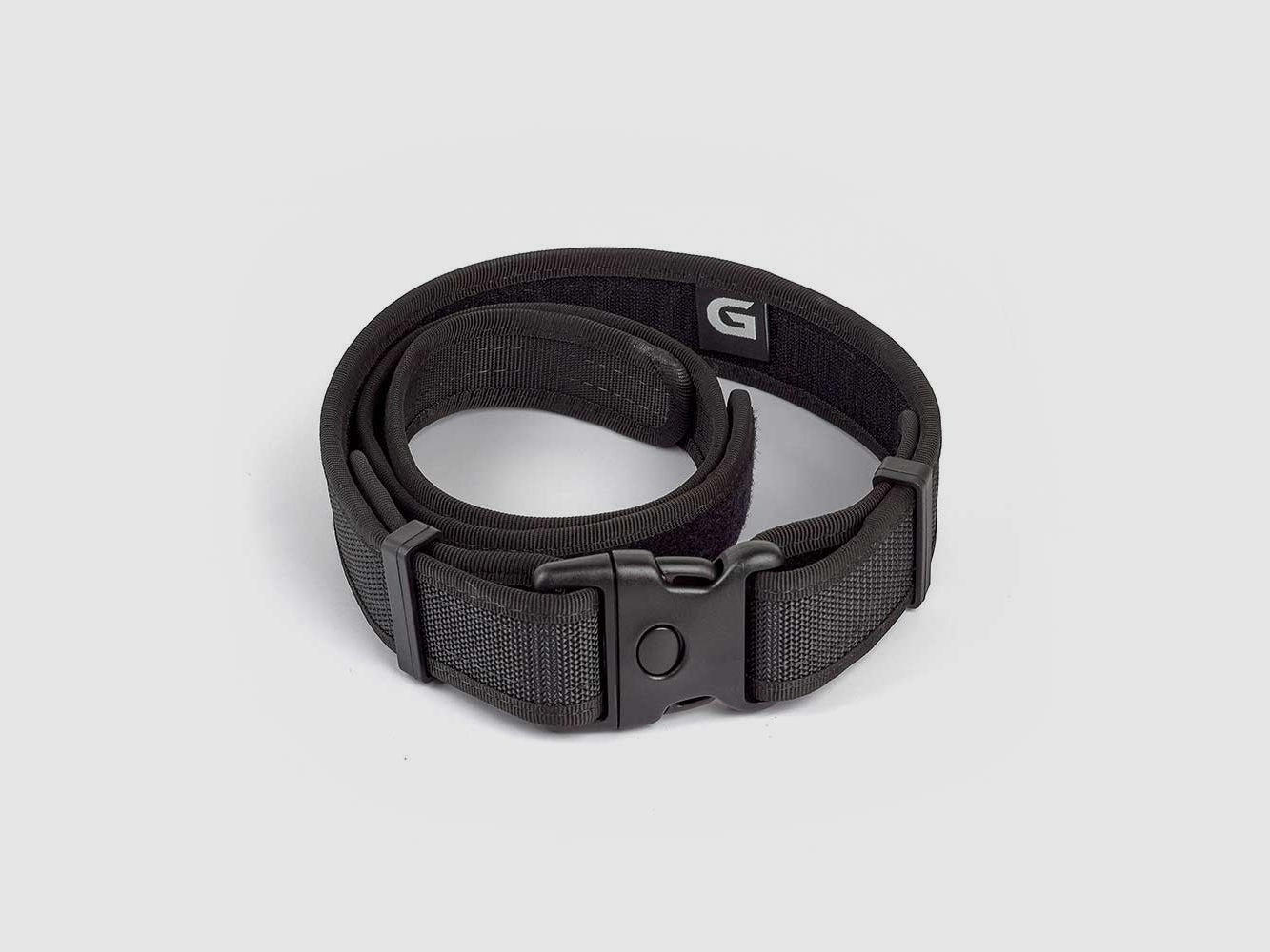 GHOST Taktischer Nylon-Gürtel, Farbe: Schwarz, Größe: XL, Bild 1 von 3