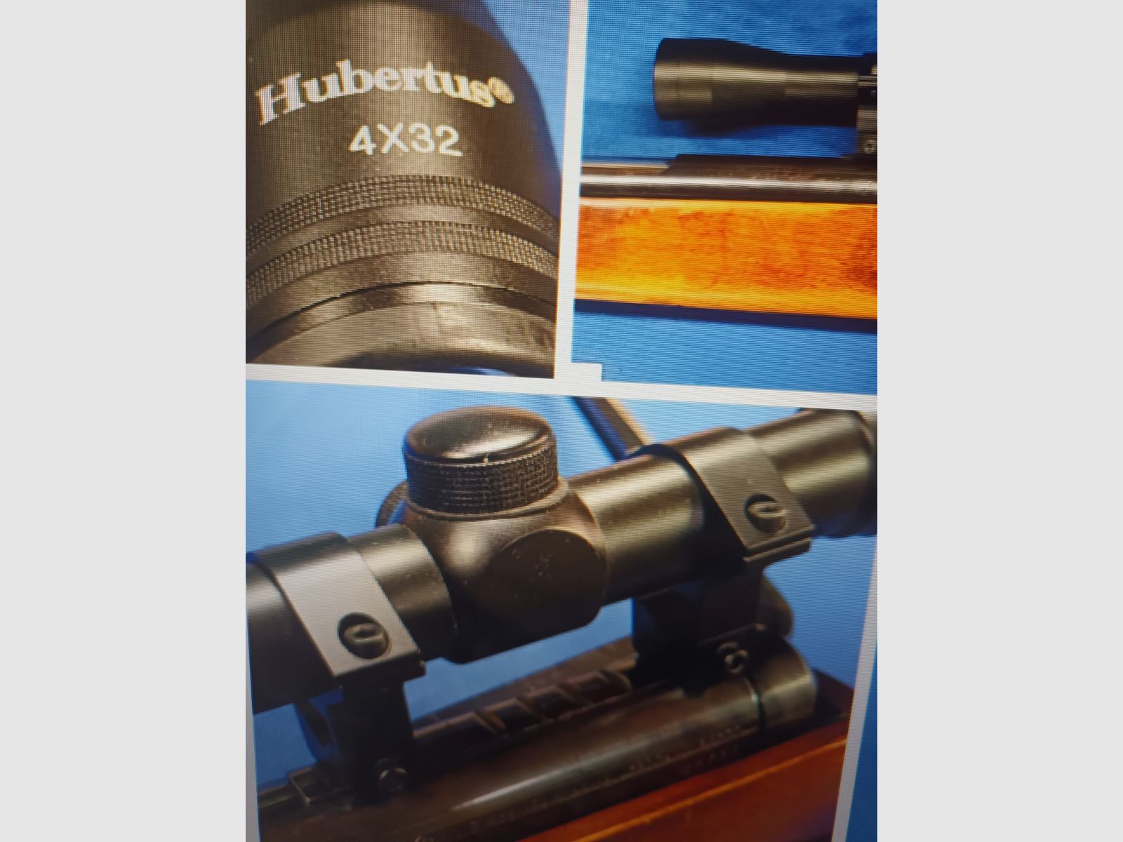 FEINWERKBAU 150 __ Match Luftgewehr + Hubertus 4x32 Zielfernrohr __ Kal. 4,5mm, Bild 8 von 8