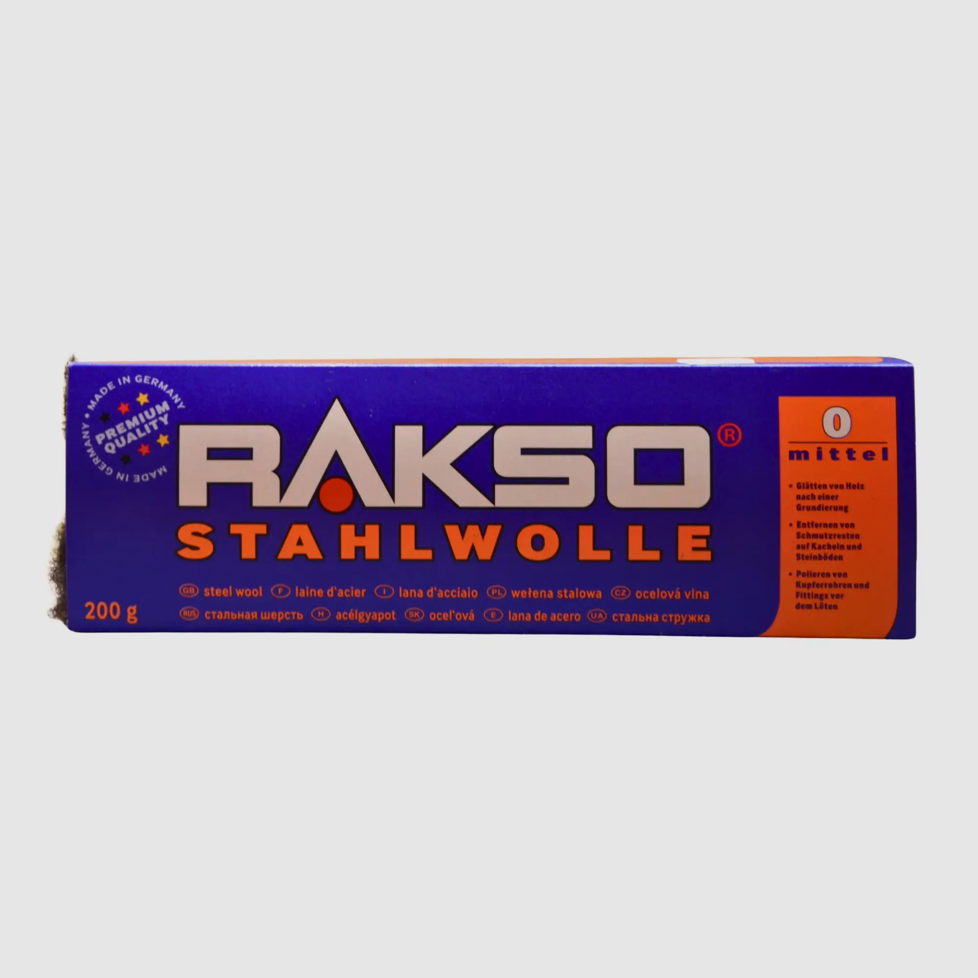 RAKSO laine d'acier 0
