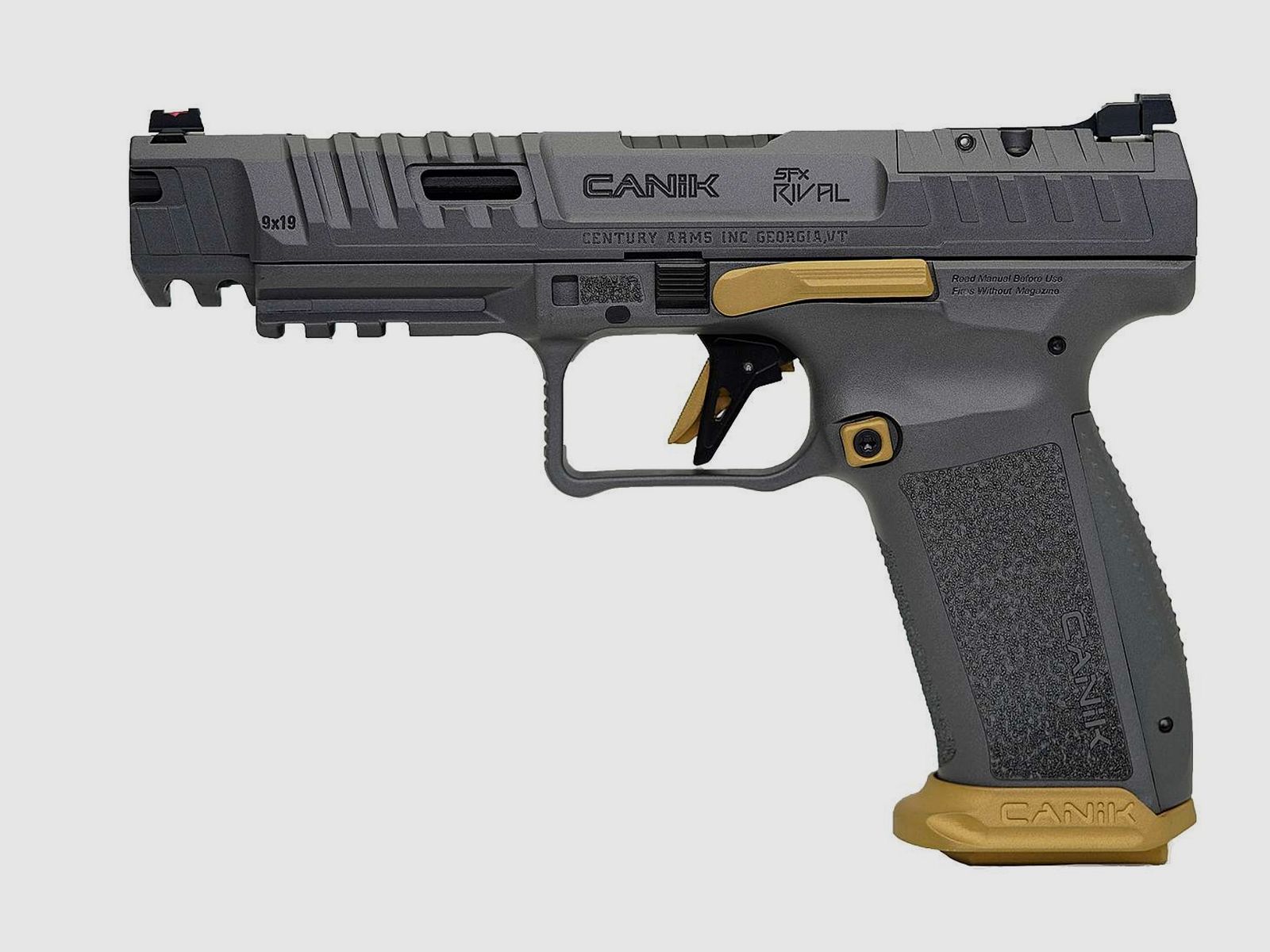 Canik Pistool TP9 SFx Rival Kaliber 9x19 Combat Grey inclusief accessoires