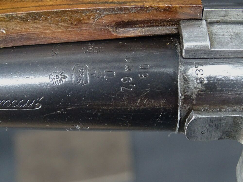 Hermanos Merkel / Bernhard Merkel BBF año 1937 calibre 8x60RS 16/70 disolución de colección