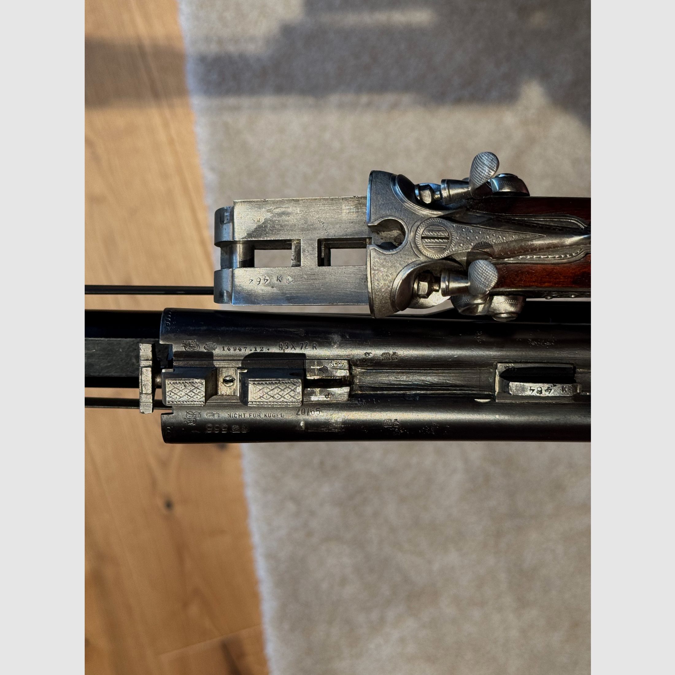 Ferlacher Hahnbüchsflinte  |  KAL 9,3x82R  |  20/65