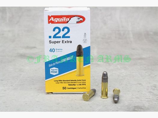 Aquila	 Super Extra .22 lr. SV SP 40gr. 2,6g 50Stück Staffelpreis