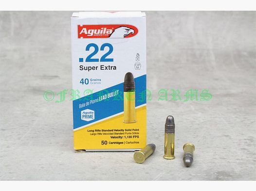 Aquila Super Extra .22 lr. SV SP 40gr. 2,6g 50Stück Staffelpreis