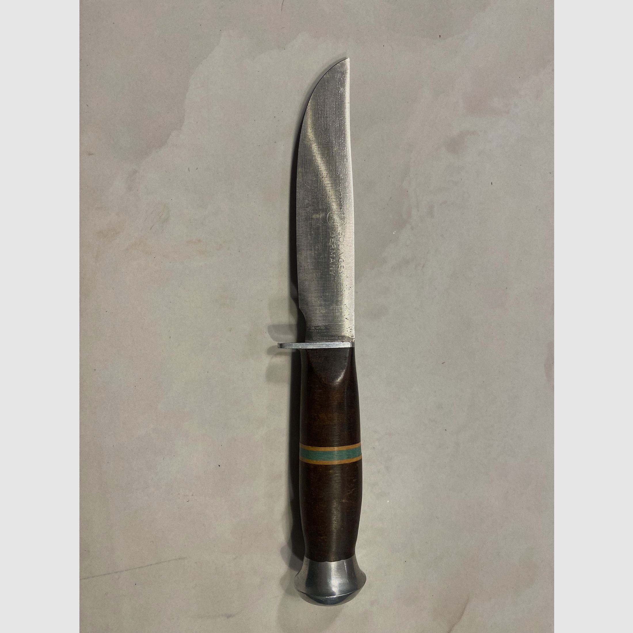<Jagdmes / Reisemesser – Duitsland – Houten handvat