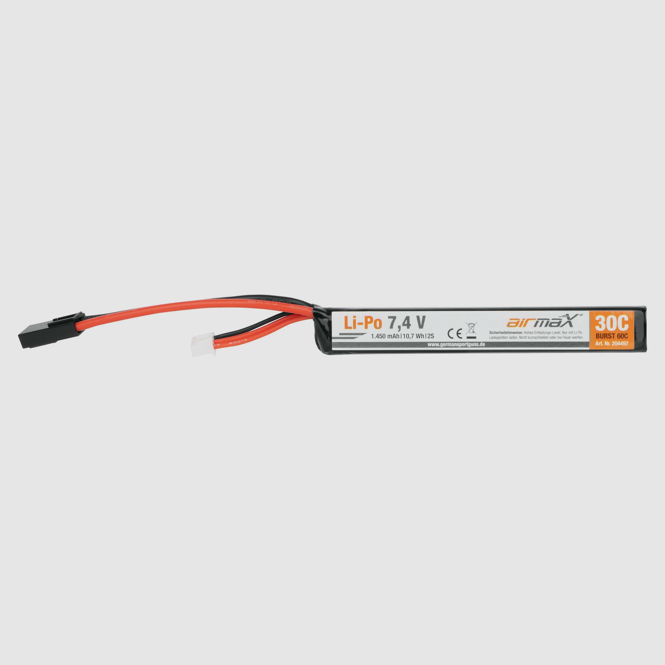 GSG Akku Li-Po 7,4V | 1.450 mAh - Airsoft