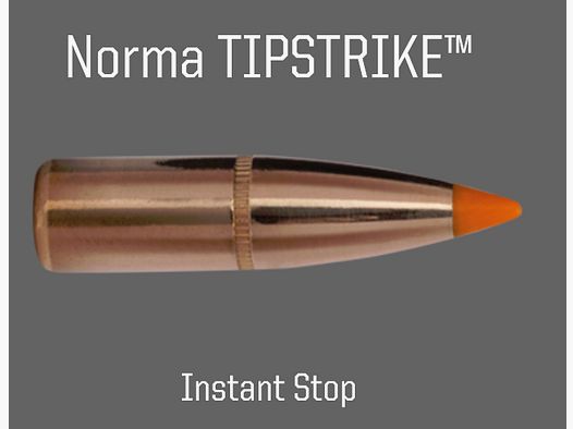 100 Stück NEUE NORMA Geschosse TIPSTRIKE 7MM .284 160gr 10,4g #20670141 Hohe Durchlagskraft u. Stopp