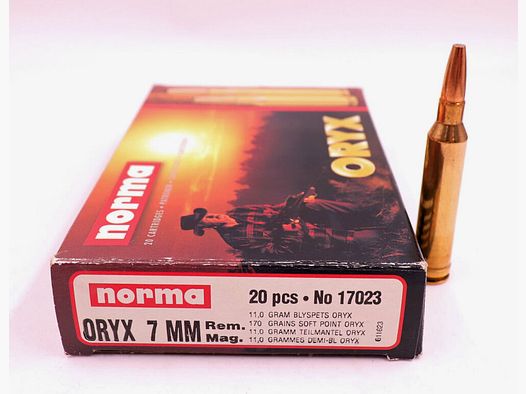 Cartuchos de rifle Norma 7mm Rem Mag