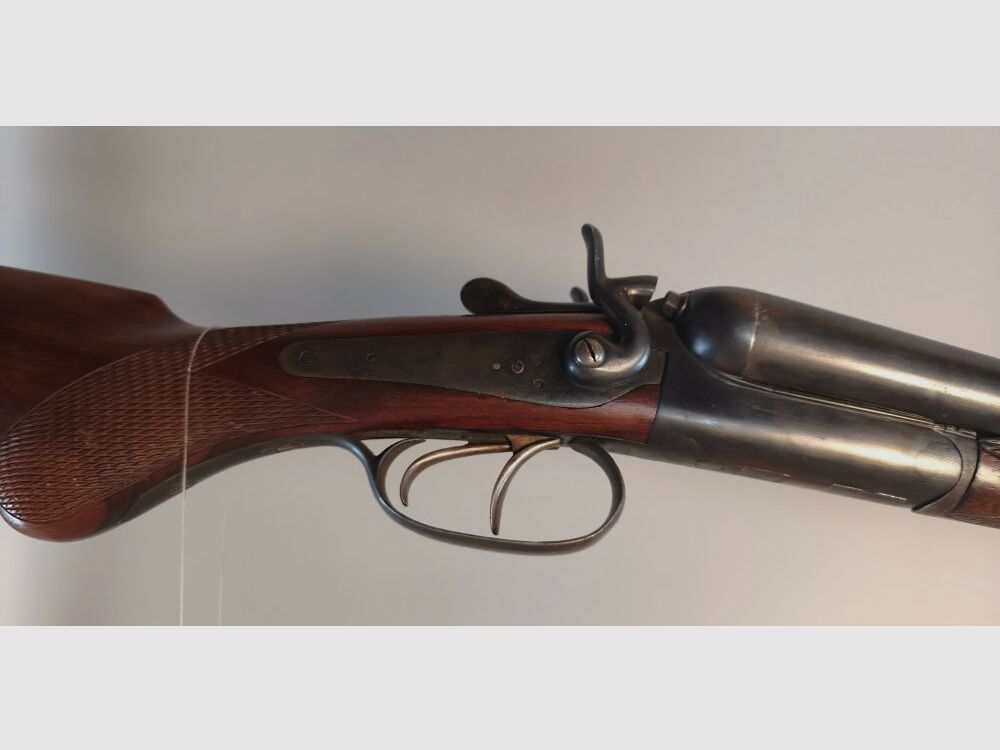 Hahn Doppelflinte Kutscherflinte 12/70