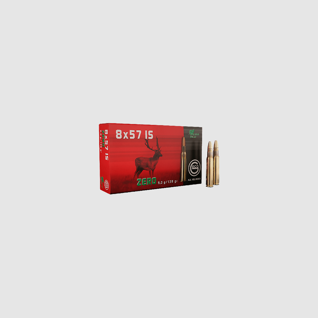 Geco 8x57 IS Zero 139 gr.- 20 pcs