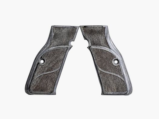 Griffschalen Holz laminiert CZ Shadow Grau