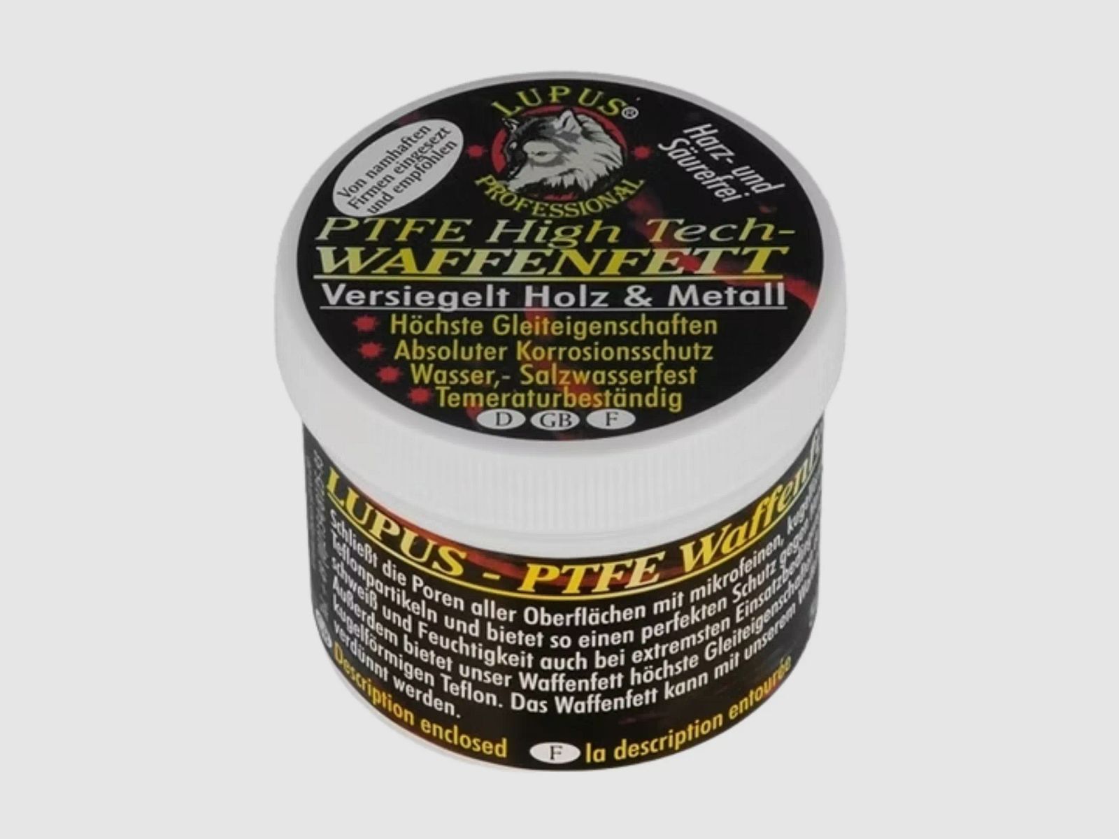 Lupus High Tech Teflon Grasa para Armas (50 ml)
