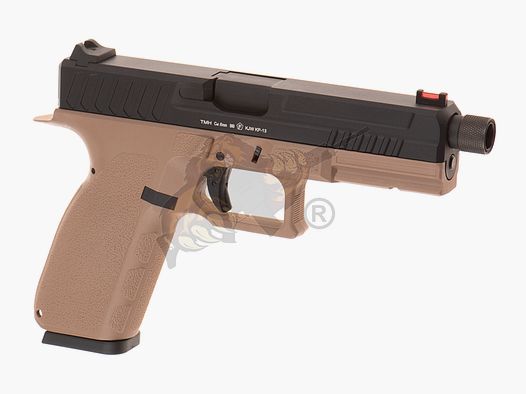 KJ Works KP-13 TBC Metall Slide GBB Desert -F-
