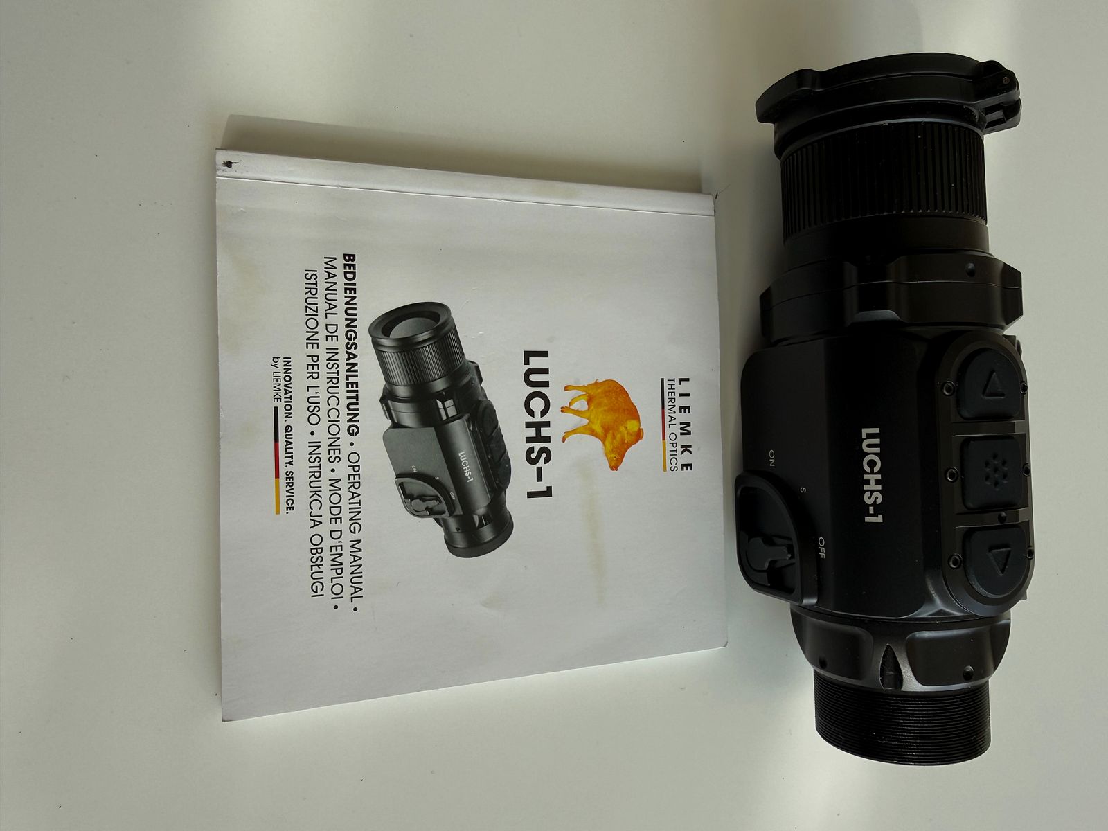 Liemke Luchs 1 thermal imaging attachment device