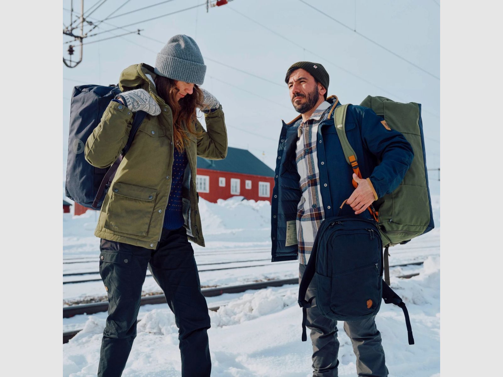 FJÄLLRÄVEN Färden Duffel 80 Green