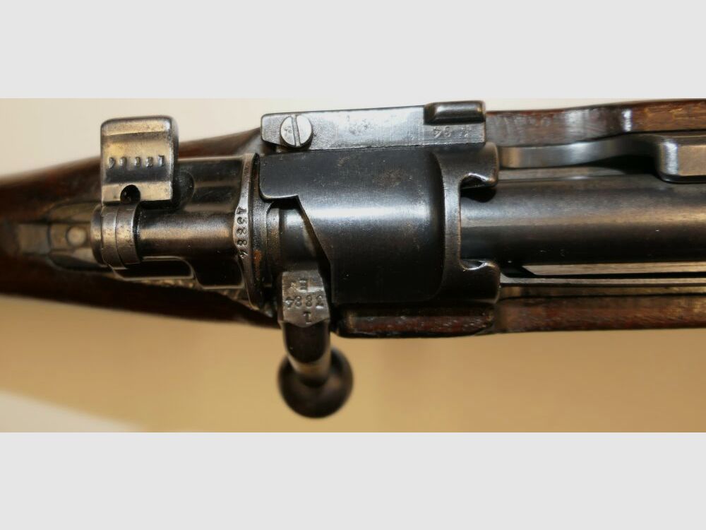 Mauser Oberndorf a.N. Mauser K98k Nummerngleich mit Bajonett 1937 Vorkriegsfertigung