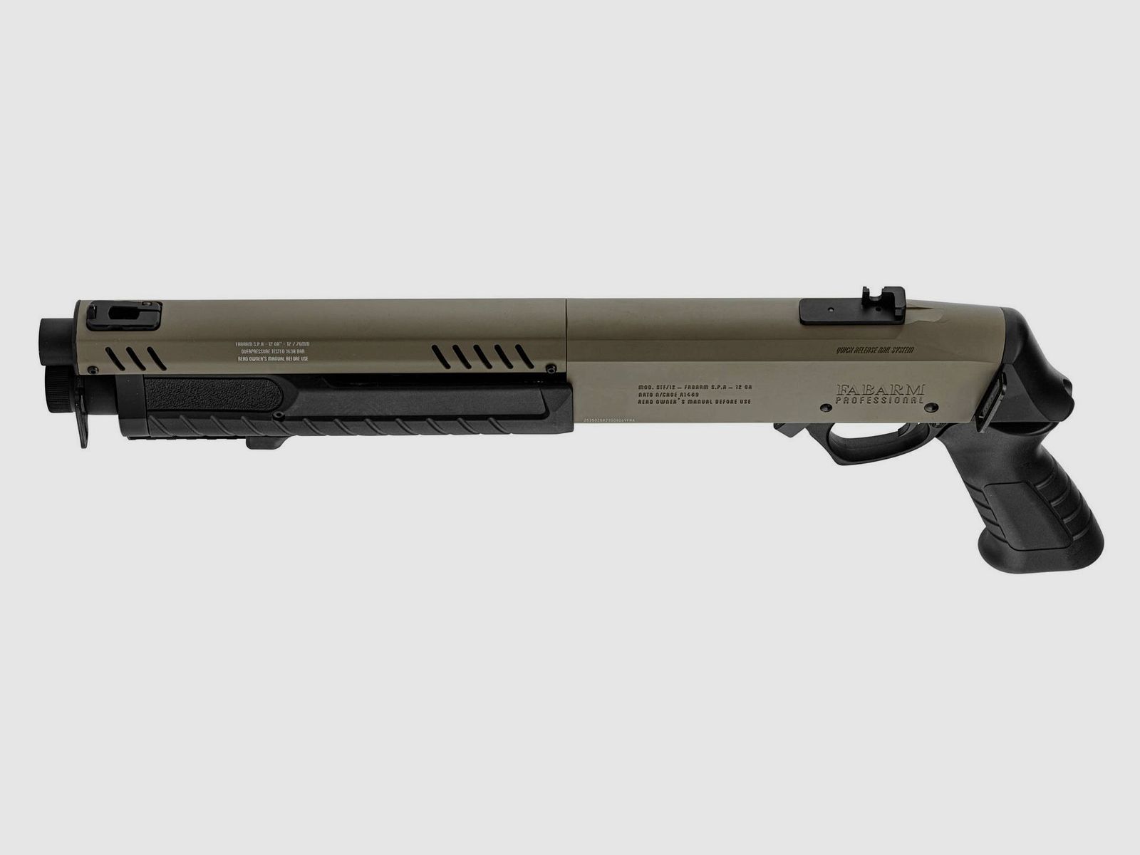 FABARM STF12 Initial krótki US Tan 6mm - Airsoft Gas wolny od 18 Nowy towar dostępny w magazynie