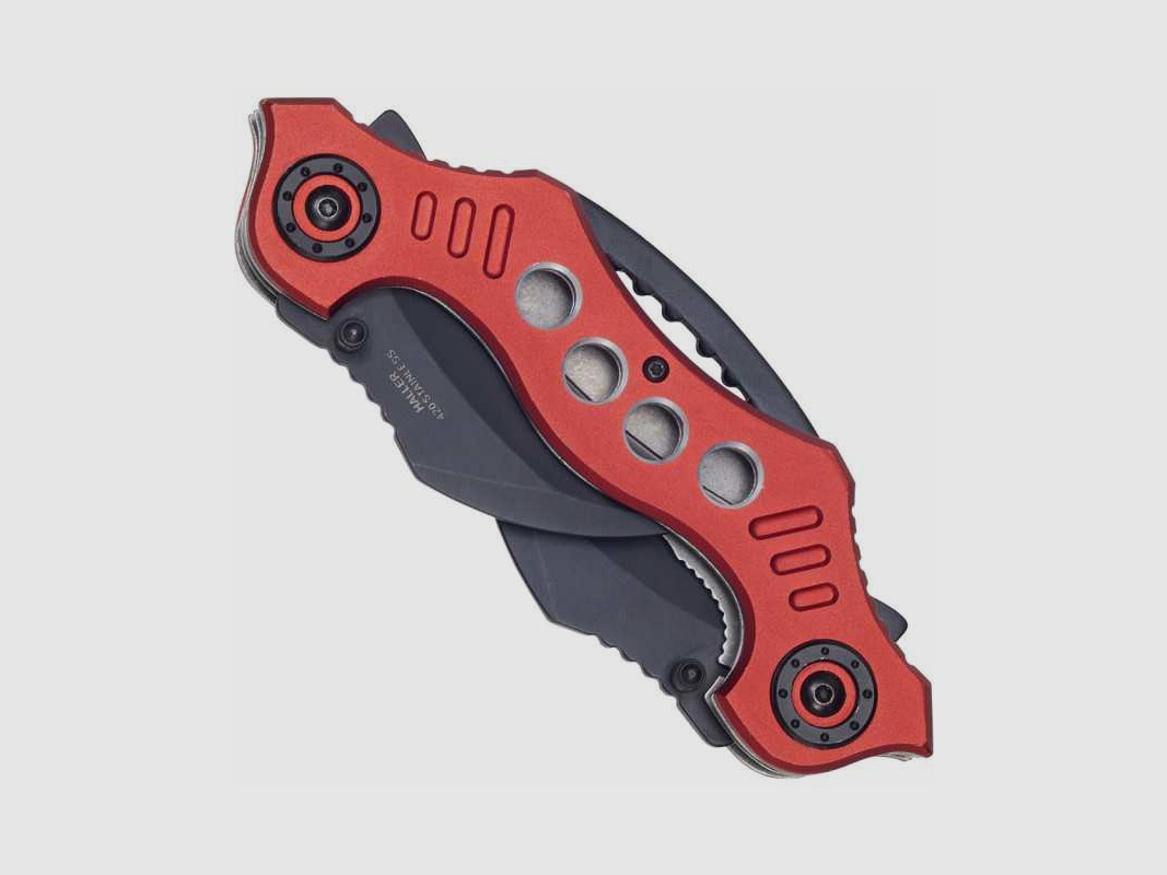 Haller Taschenmesser CLAW Federunterstützung rot