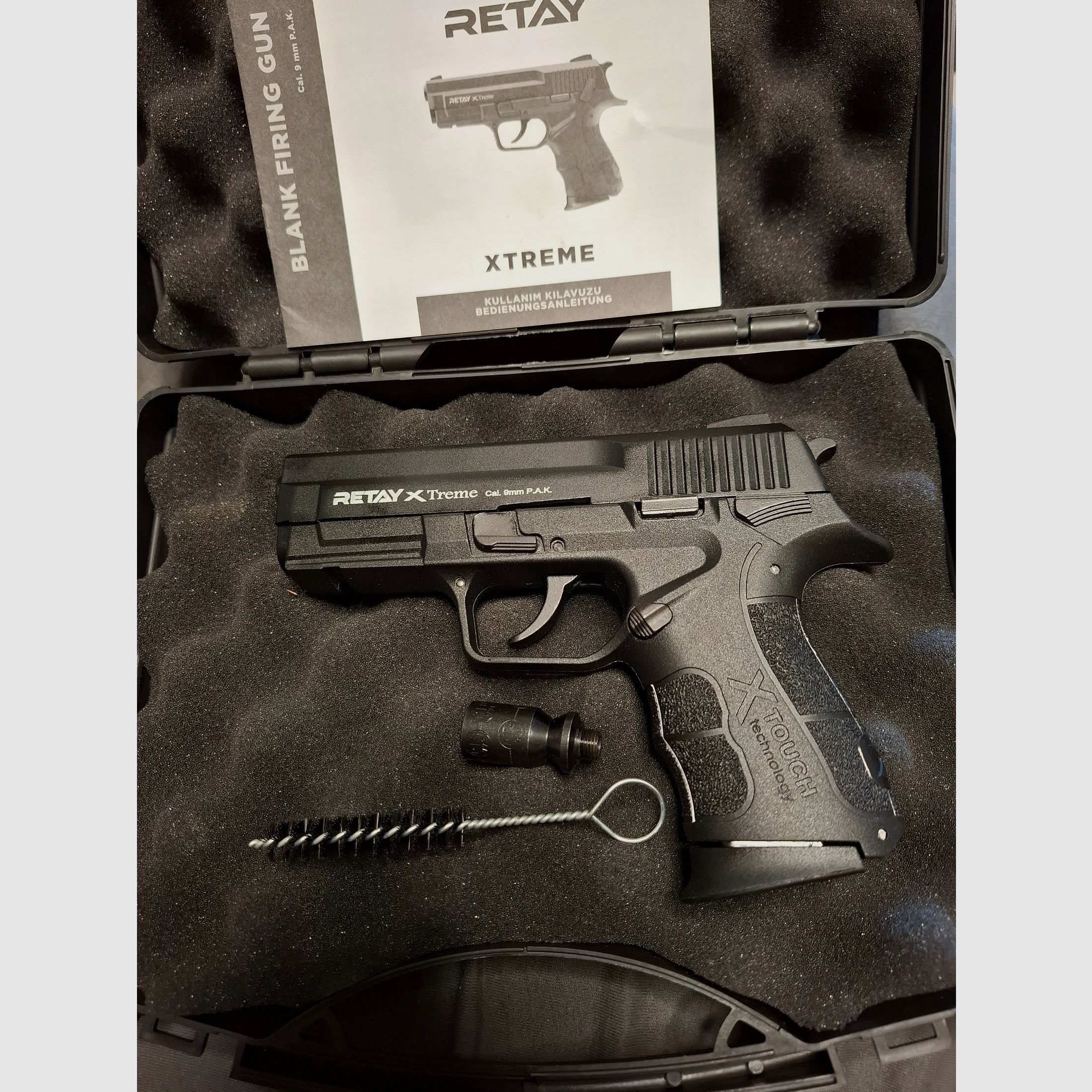 Retay X TREME Black 9mm P.A.K. "NEW, image 1 of 3