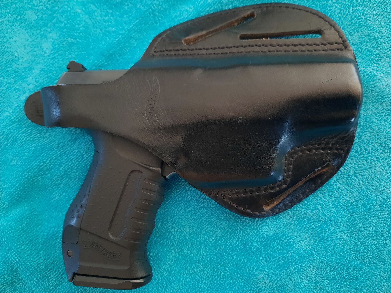 Custom-fit holster for Walther P 99