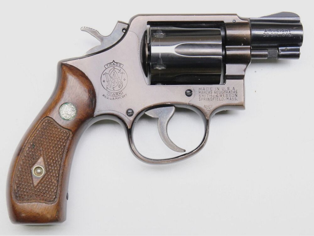 Smith & Wesson 12 Airweight Schwedische Luftwaffe