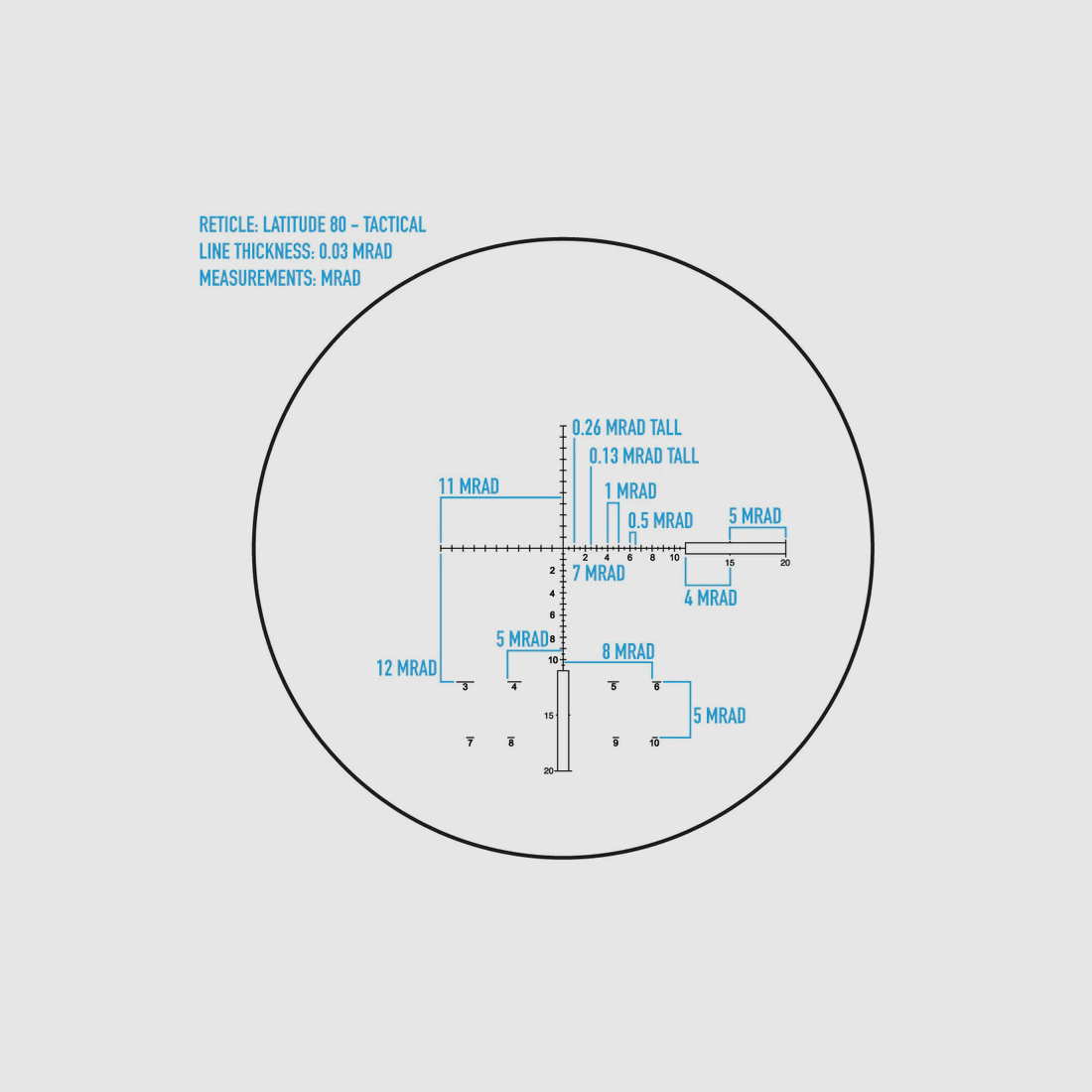 SIGHTMARK LATITUDE 20-60×80 XD TAKTISCHES SPEKTIV