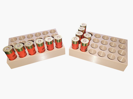 Table de rechargement pour 9 mm, .308 et autres – Support de douilles structuré