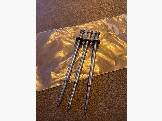 3x Steel Roll Pin Punches – New