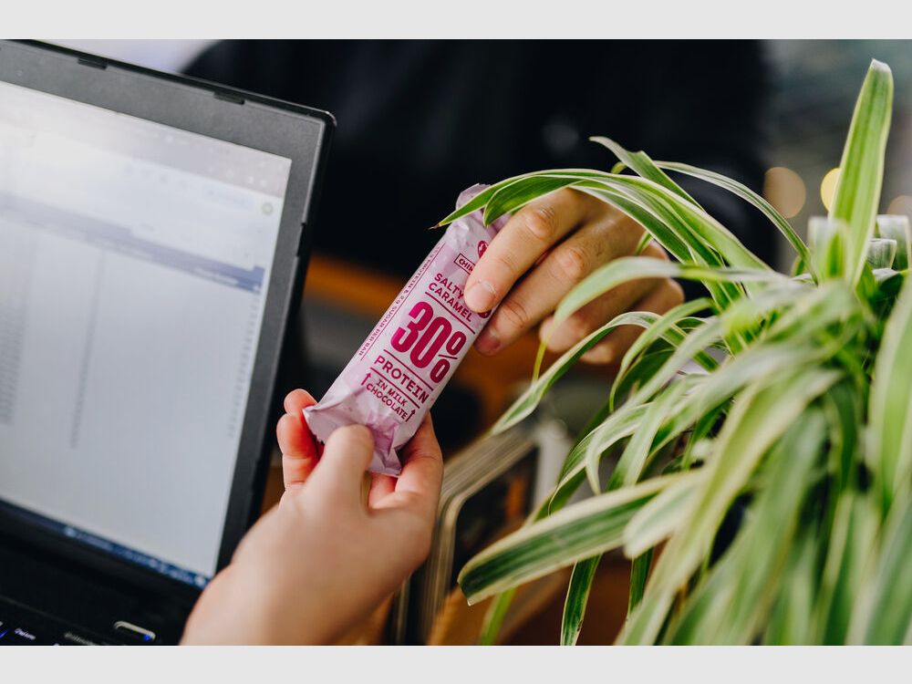 Chimpanzee High Protein Bar 30% Caramello Salato, immagine 3 di 3