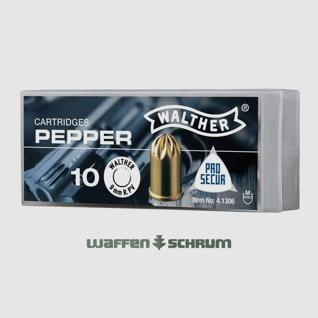 Walther 9mmR.K. Pfefferpatrone