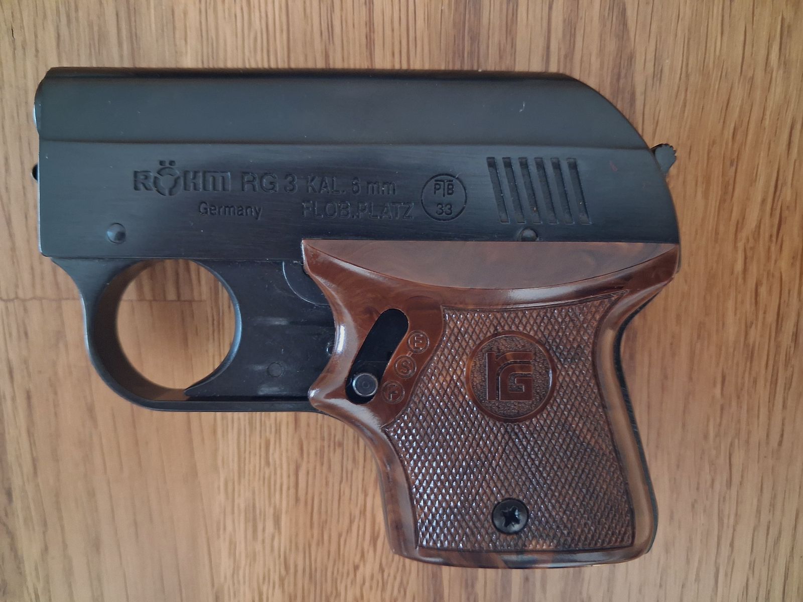 Pistolet de signalisation à blanc Röhm RG 3