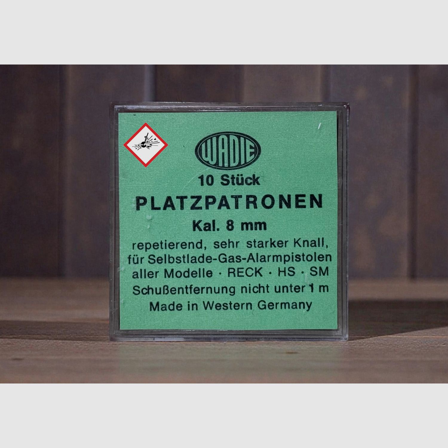 Wadie Platzpatronen Kal. 8 mm