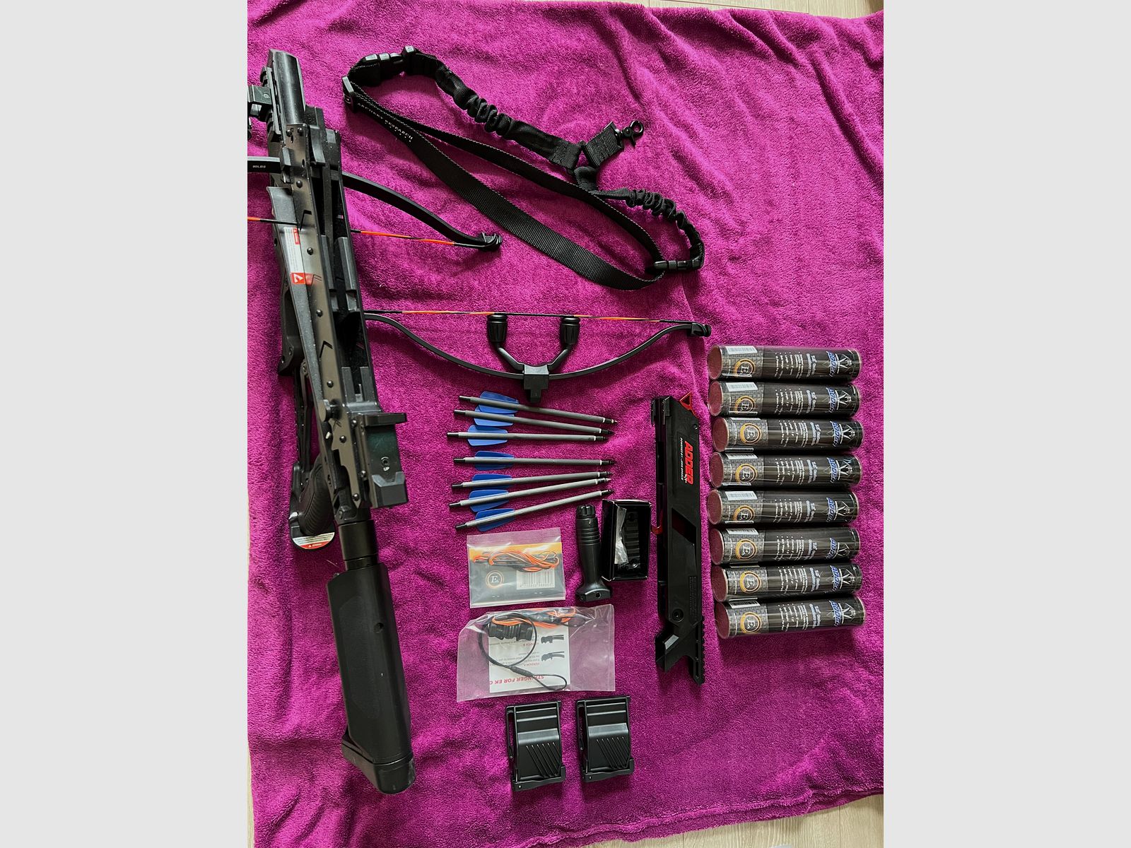 Ballesta Cobra Adder 7 disparos cargador
