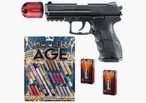 Oud en Nieuw Vuurwerk Bundle Heckler & Koch P30 Schreckschuss
