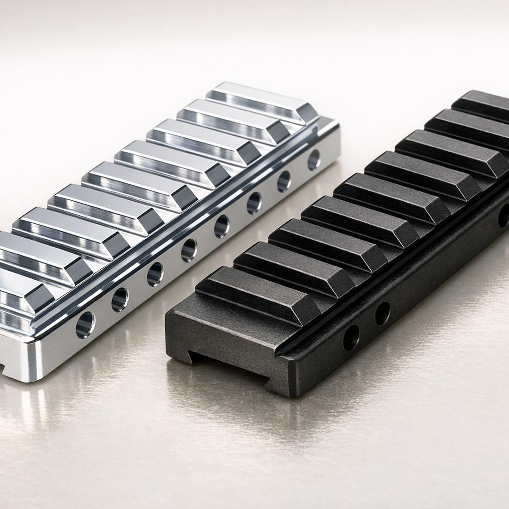 Picatinny-Schienen: Aluminium oder Stahl?