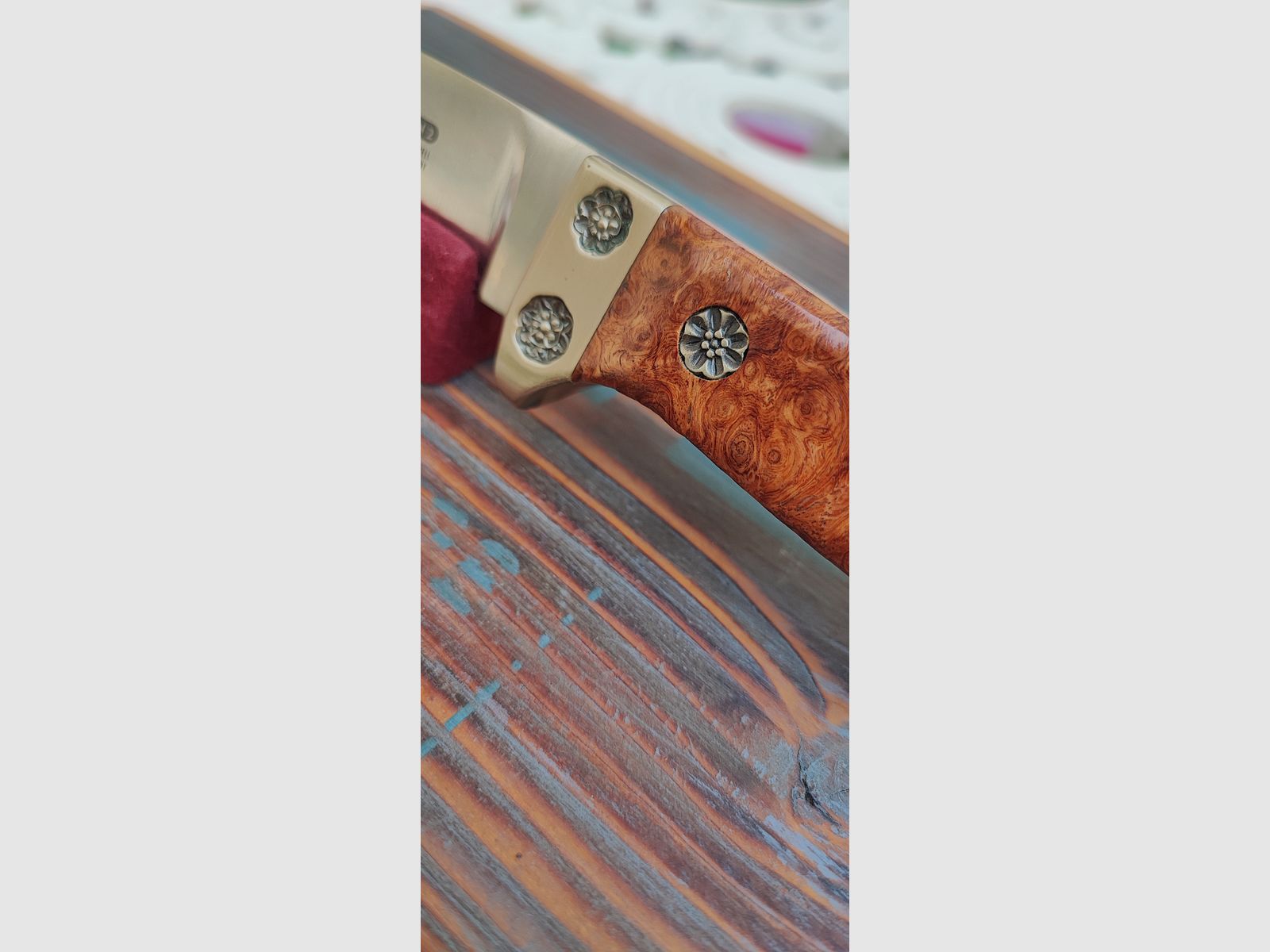 Linder ATS 34 couteau de chasse avec étui Limité #41/444