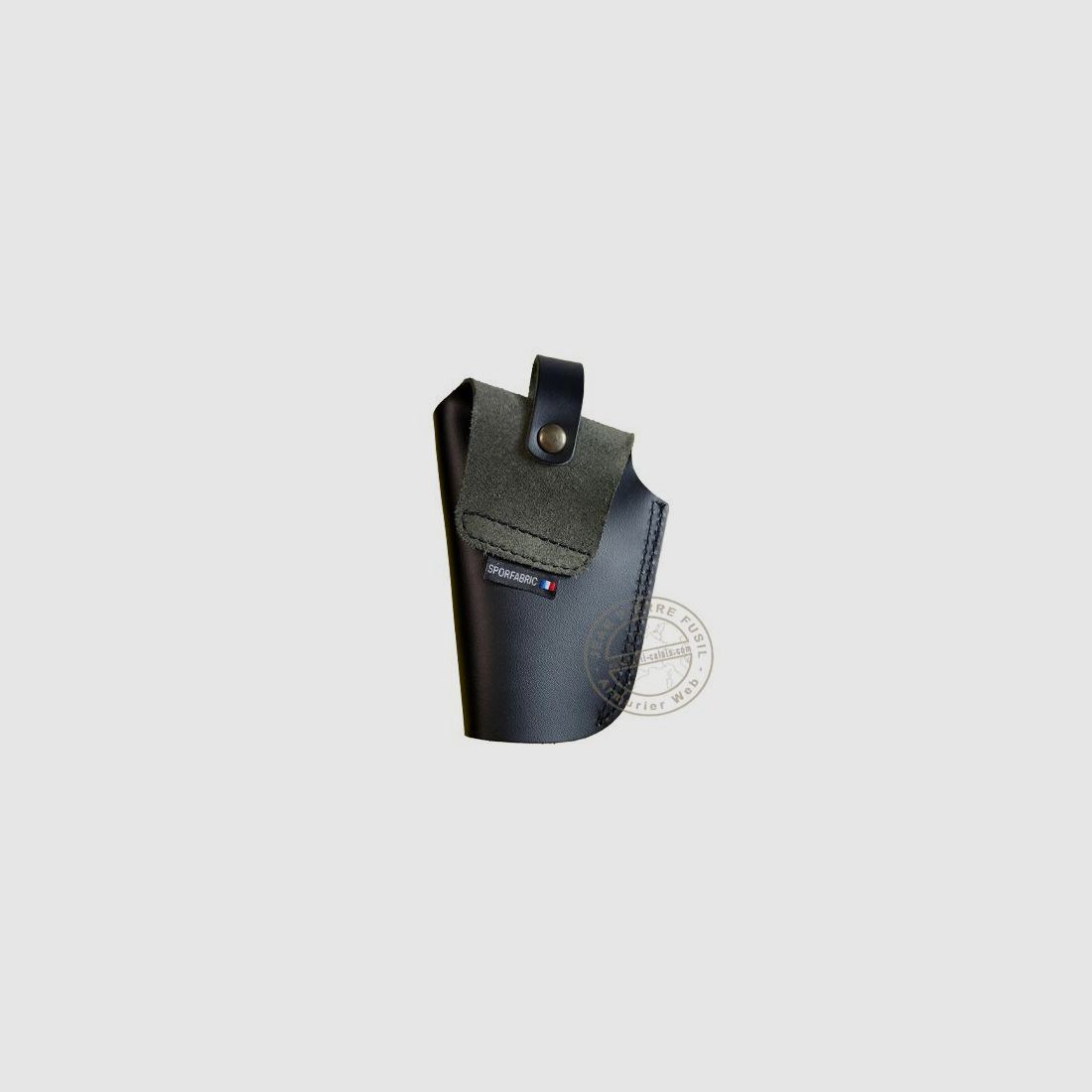Belt holster for revolver - Leather, image 2 of 3