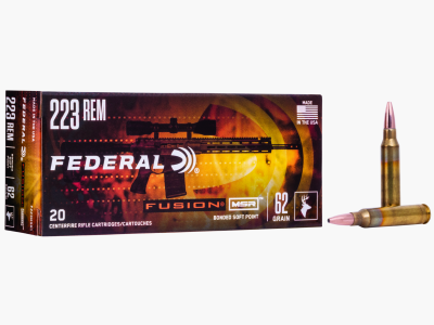 Federal Büchsenmunition .223 Rem 4 g / 62 gr Fusion Soft Point MSR